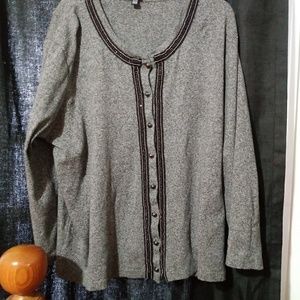 Button sweater